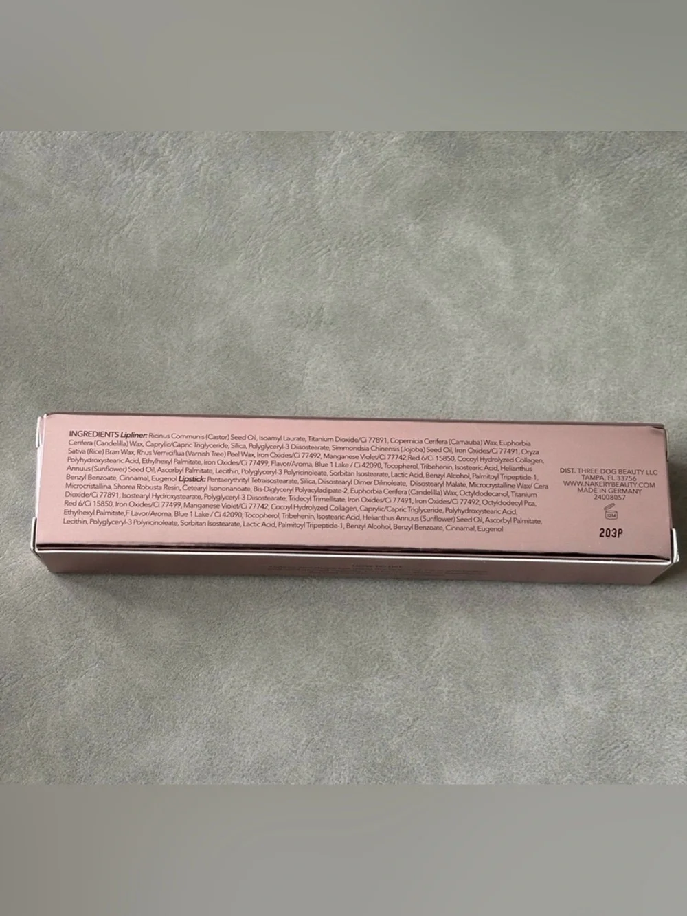 Nakery Beauty PLUMParadise Lip Peptide Color Drench - Naked Rose